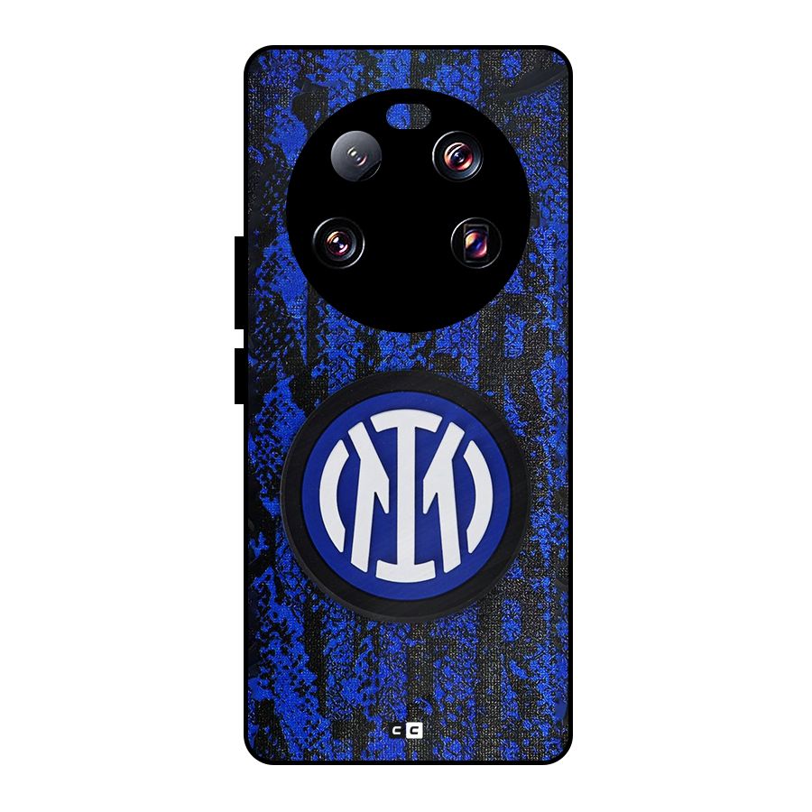 Inter Milan Texture Metal Back Case for Xiaomi 13 Ultra