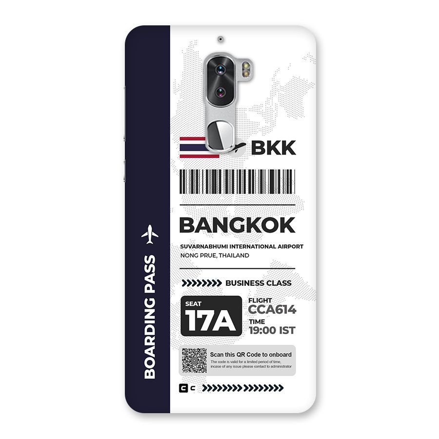 International Boarding Pass Bangkok Back Case for Coolpad Cool 1