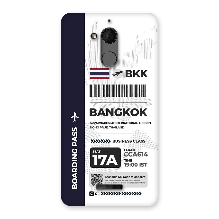 International Boarding Pass Bangkok Back Case for Coolpad Note 5