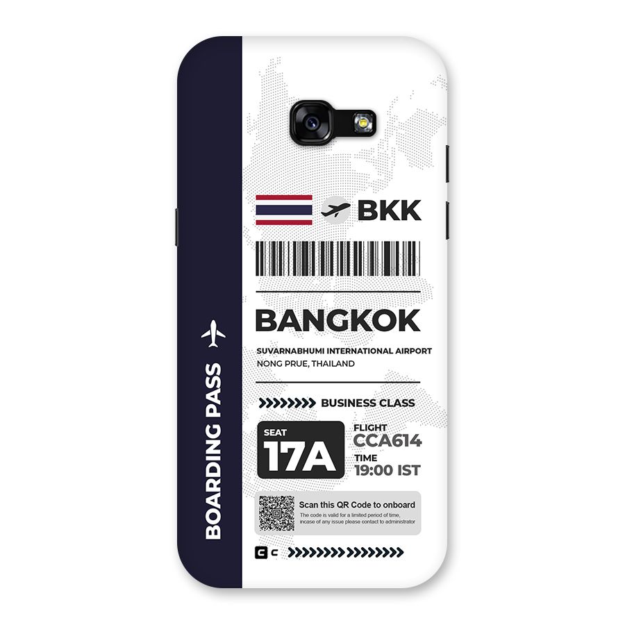 International Boarding Pass Bangkok Back Case for Galaxy A5 2017