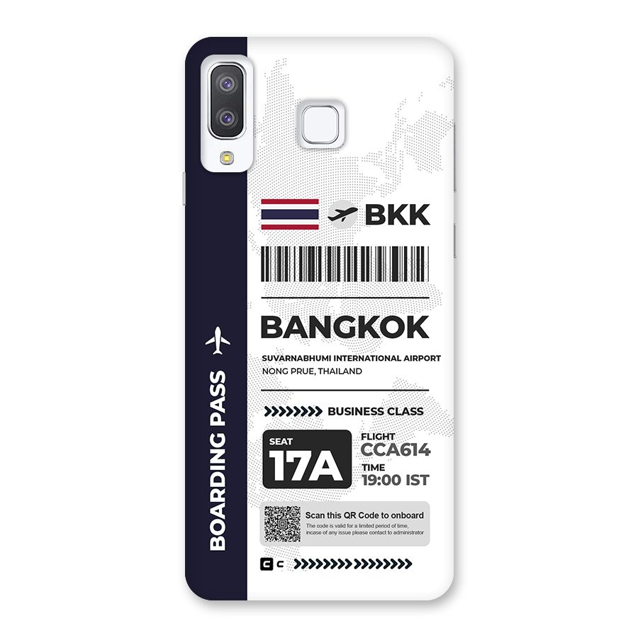 International Boarding Pass Bangkok Back Case for Galaxy A8 Star