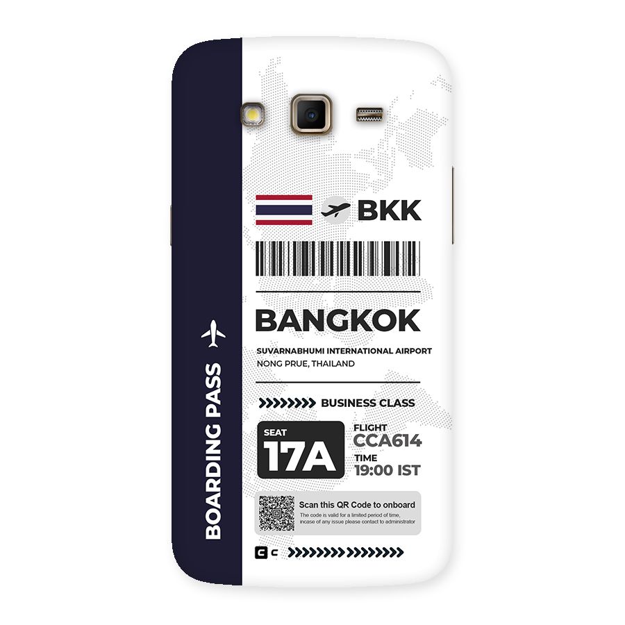 International Boarding Pass Bangkok Back Case for Galaxy Grand 2