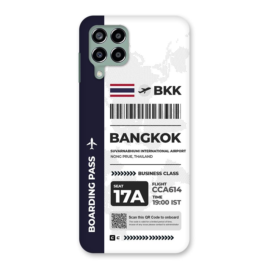 International Boarding Pass Bangkok Back Case for Galaxy M33