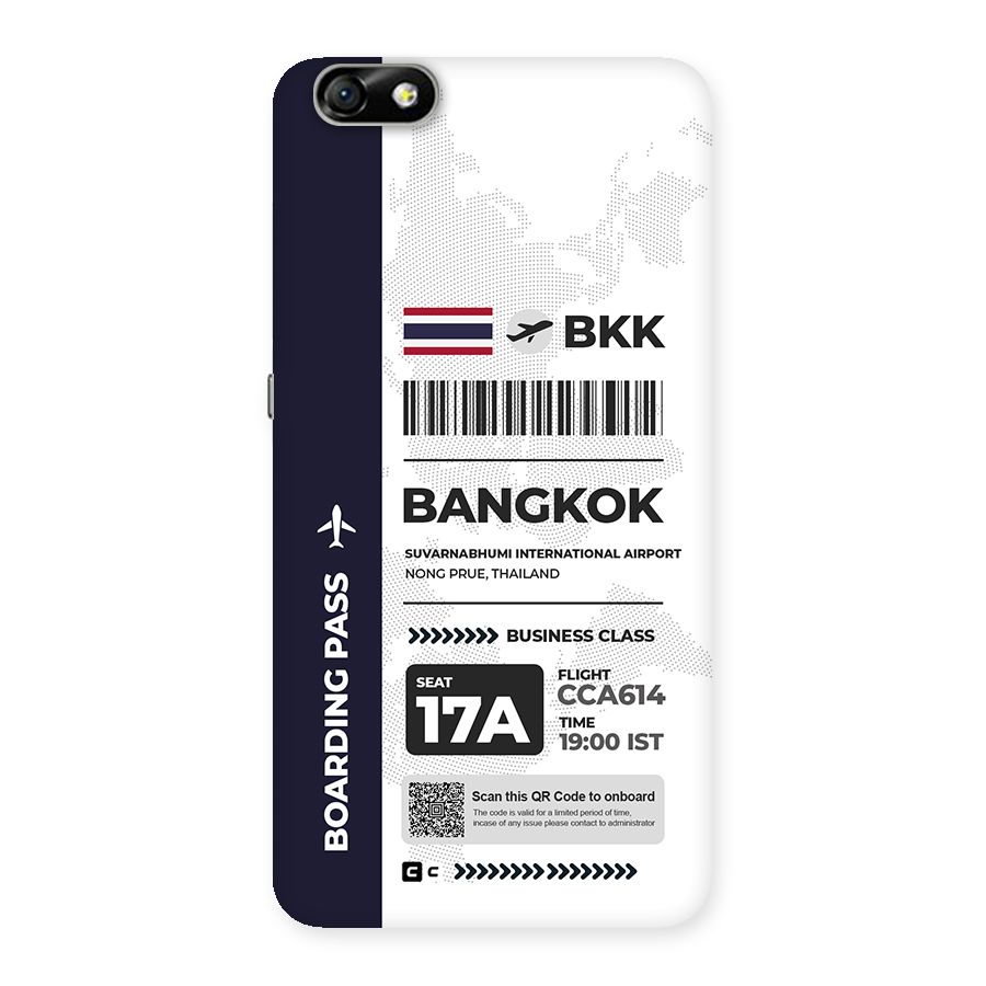 International Boarding Pass Bangkok Back Case for Honor 4X