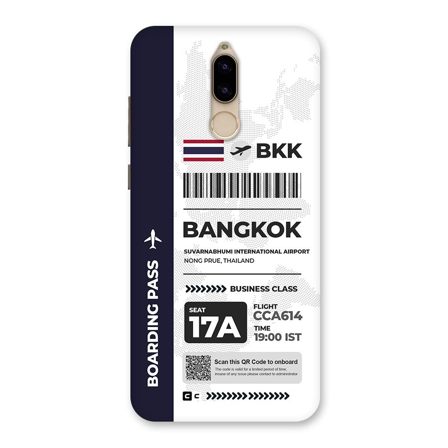 International Boarding Pass Bangkok Back Case for Honor 9i