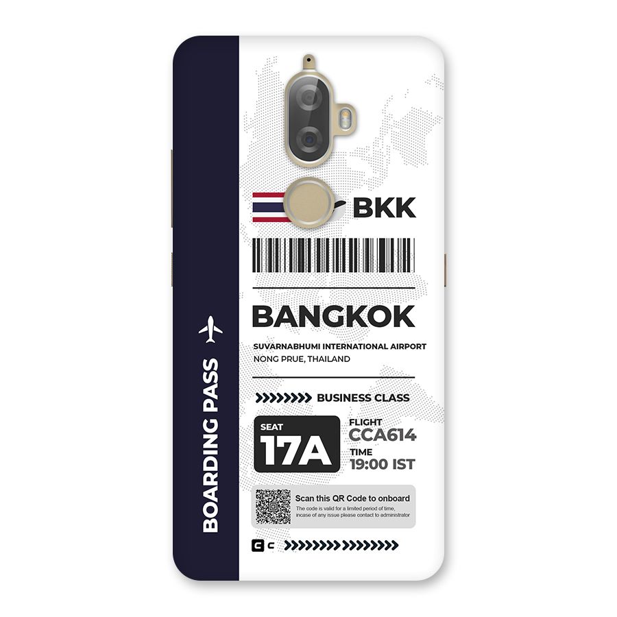 International Boarding Pass Bangkok Back Case for Lenovo K8 Plus