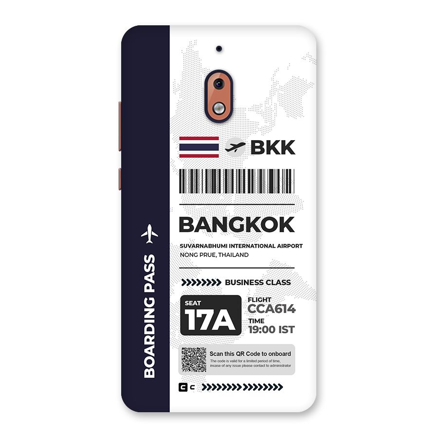 International Boarding Pass Bangkok Back Case for Nokia 2.1