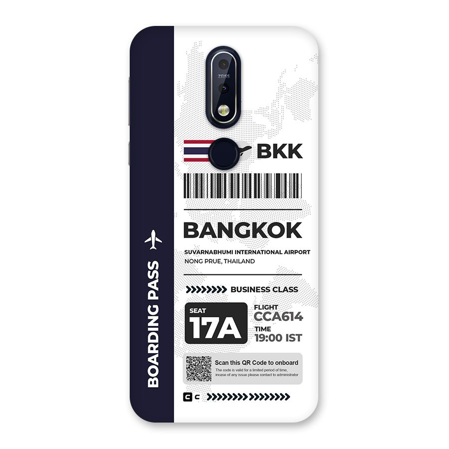 International Boarding Pass Bangkok Back Case for Nokia 7.1