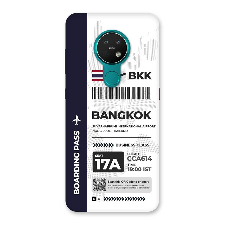 International Boarding Pass Bangkok Back Case for Nokia 7.2