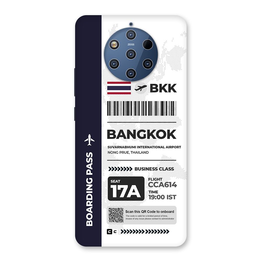International Boarding Pass Bangkok Back Case for Nokia 9 PureView