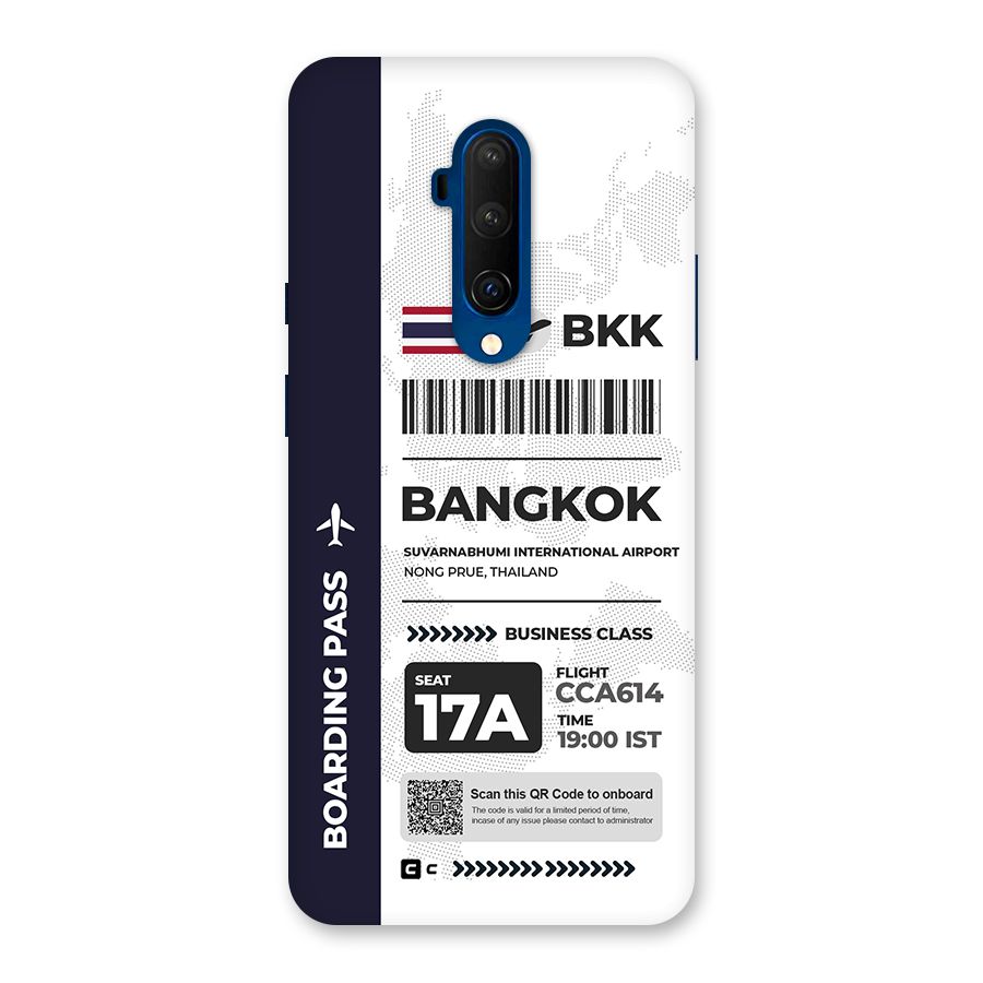International Boarding Pass Bangkok Back Case for OnePlus 7T Pro
