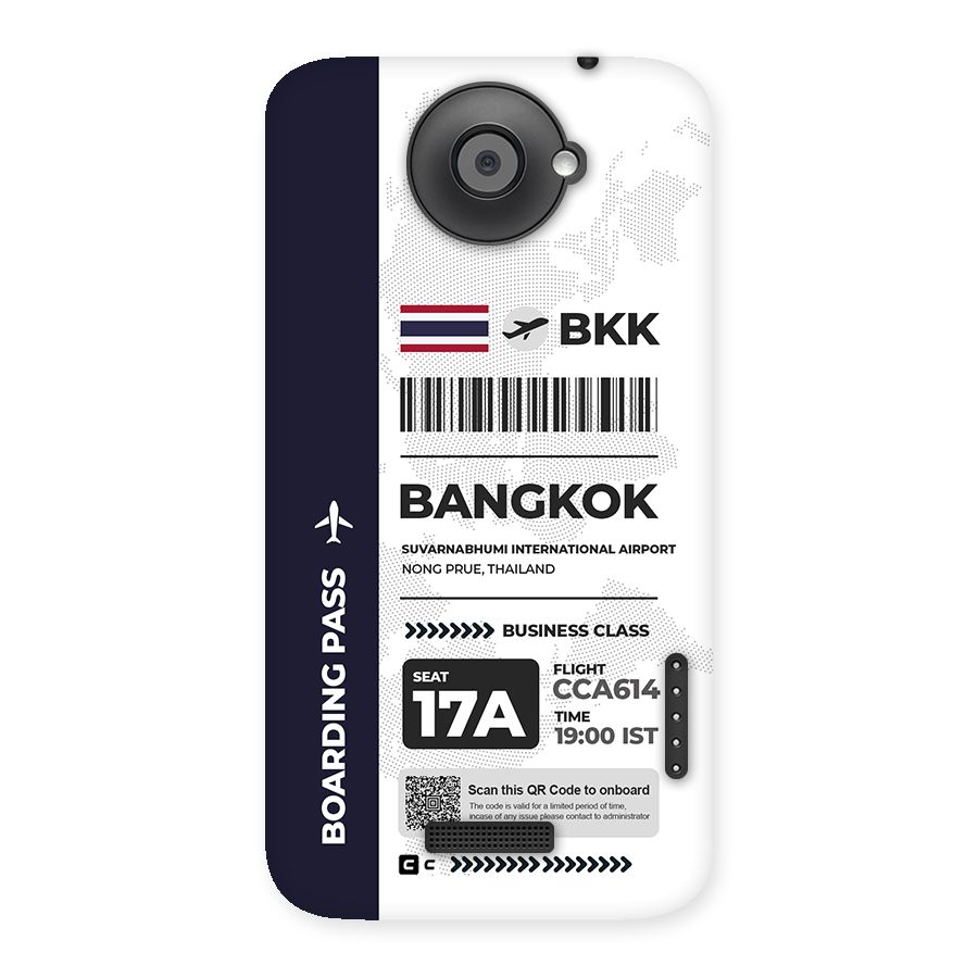International Boarding Pass Bangkok Back Case for One X