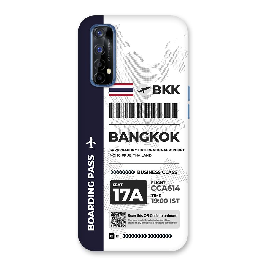 International Boarding Pass Bangkok Back Case for Realme 7