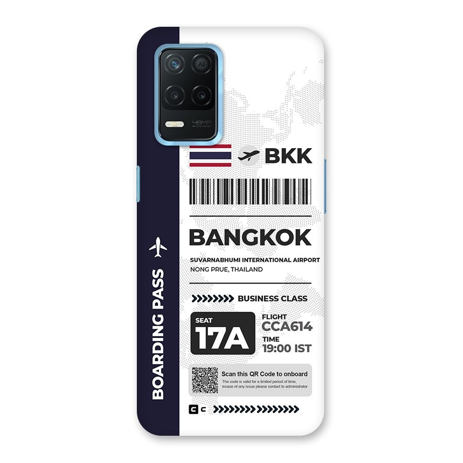 International Boarding Pass Bangkok Back Case for Realme 8 5G