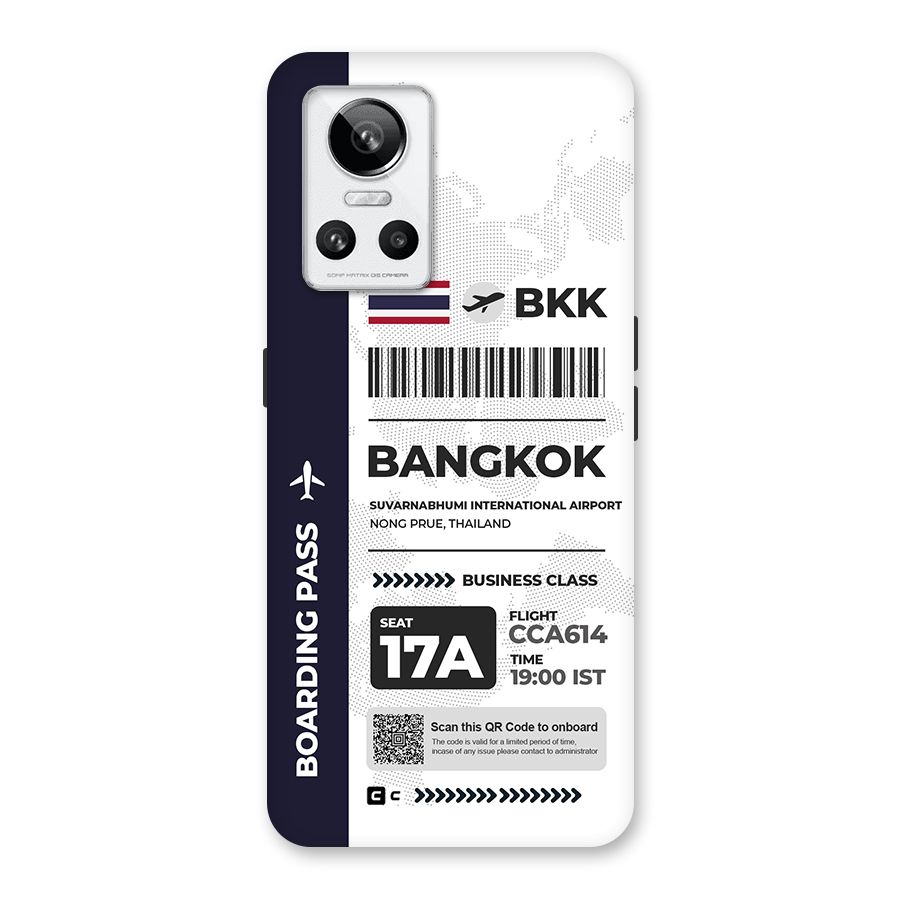 International Boarding Pass Bangkok Back Case for Realme GT Neo 3