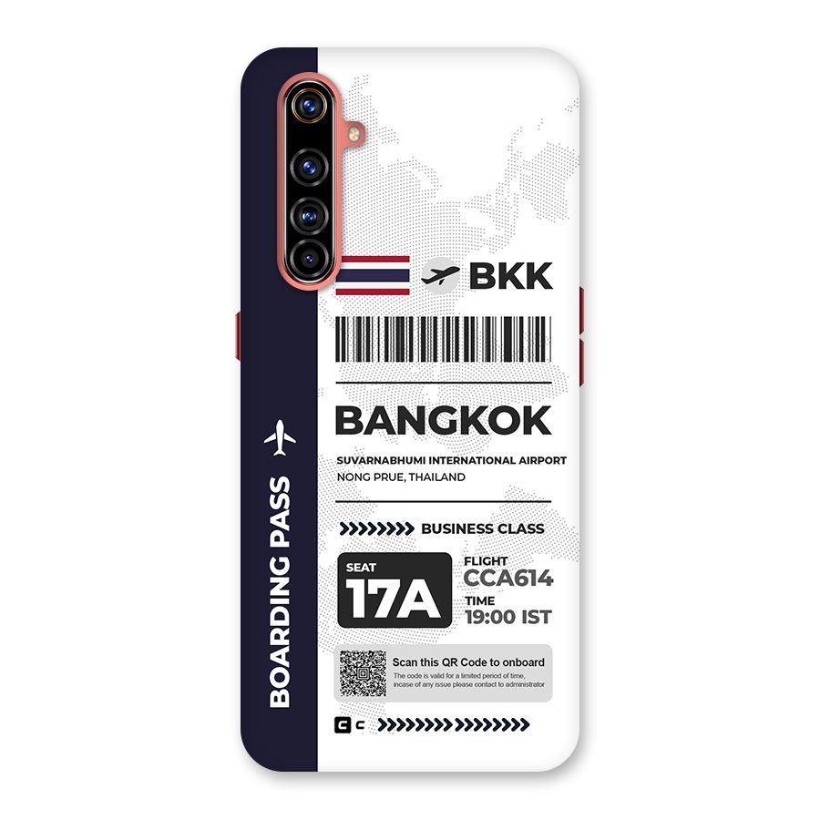 International Boarding Pass Bangkok Back Case for Realme X50 Pro