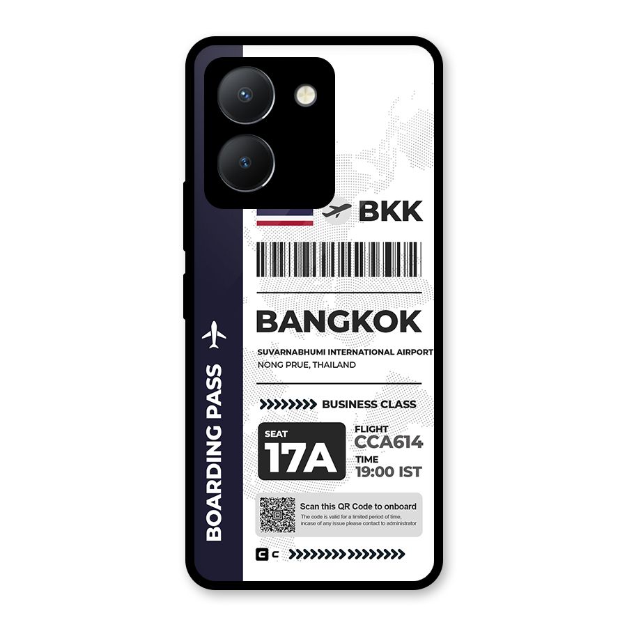 International Boarding Pass Bangkok Back Case for Vivo Y36