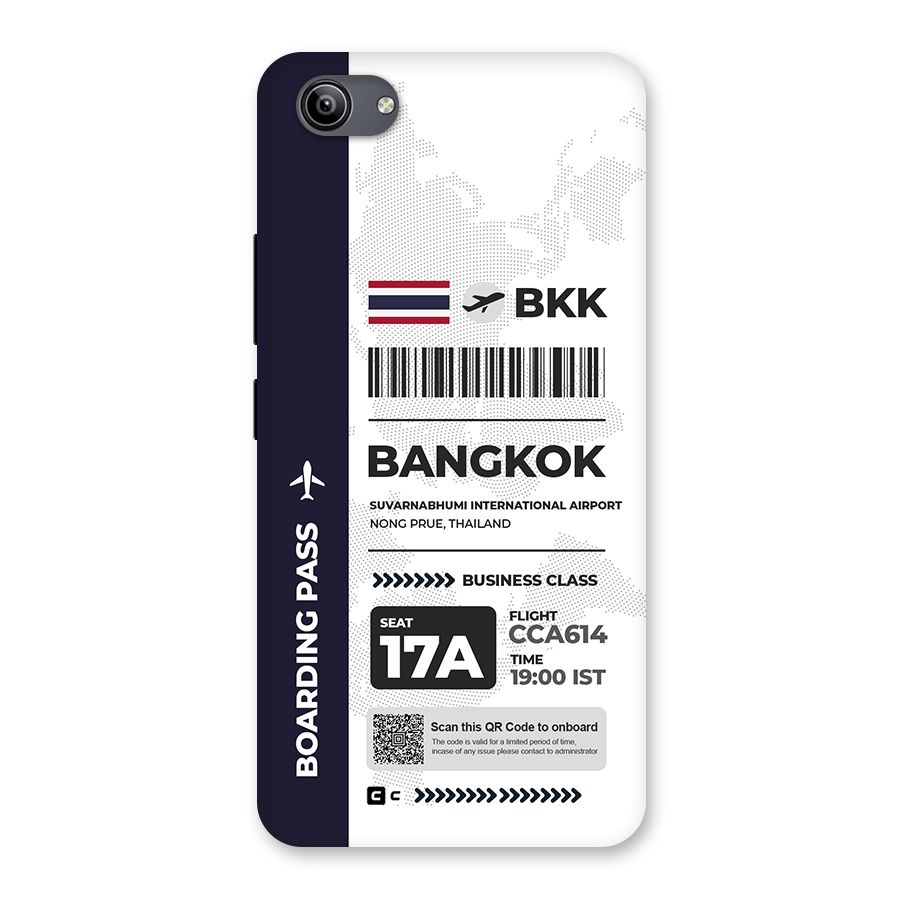 International Boarding Pass Bangkok Back Case for Vivo Y81i