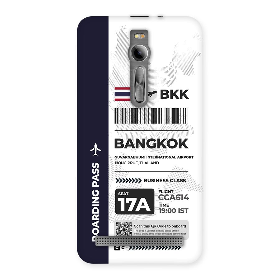 International Boarding Pass Bangkok Back Case for Zenfone 2