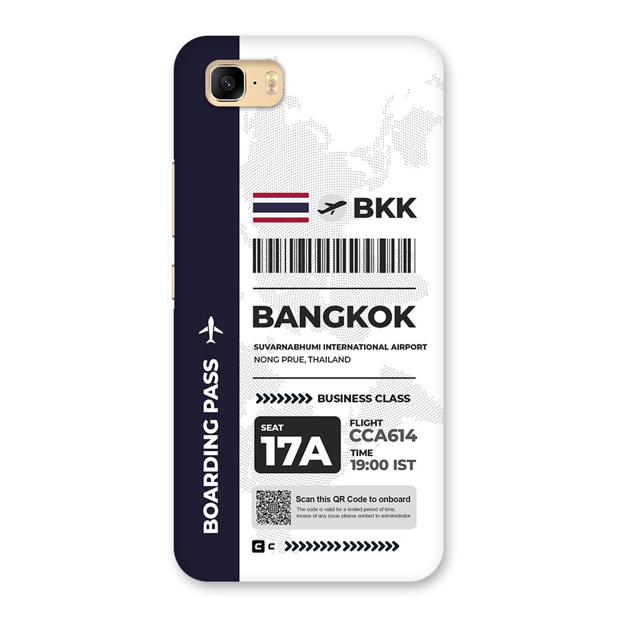 International Boarding Pass Bangkok Back Case for Zenfone 3s Max