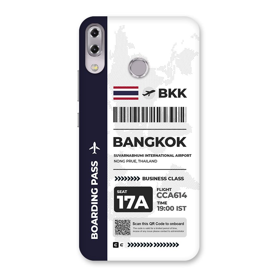 International Boarding Pass Bangkok Back Case for Zenfone 5Z