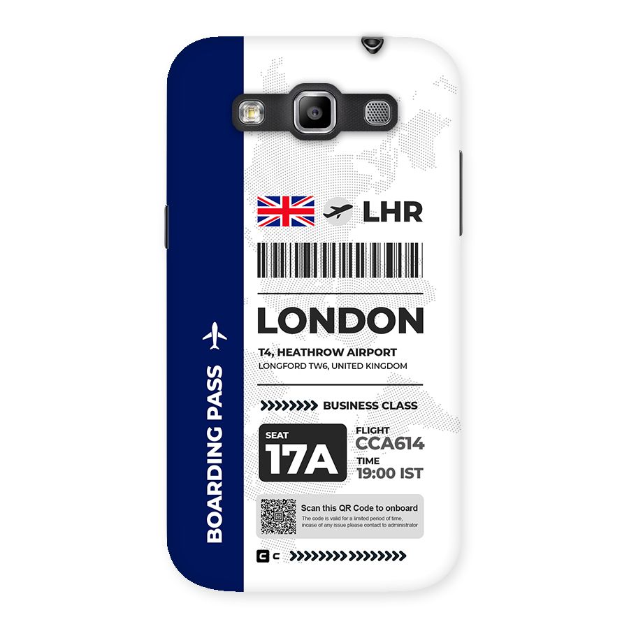 International Boarding Pass London Back Case for Galaxy Grand Quattro