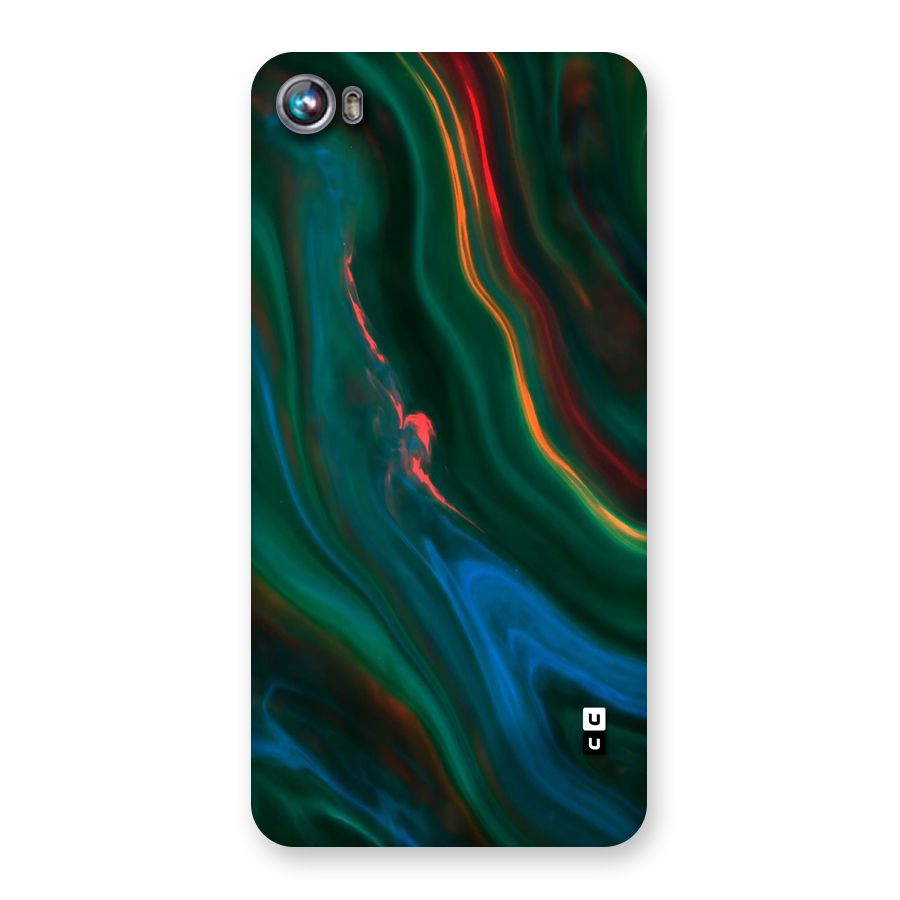 Inverse Marble Back Case for Canvas Fire 4 (A107)