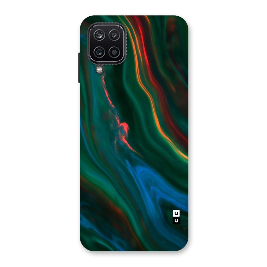 Inverse Marble Back Case for Galaxy A12