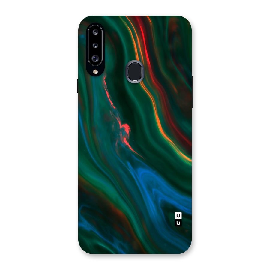 Inverse Marble Back Case for Galaxy A20s