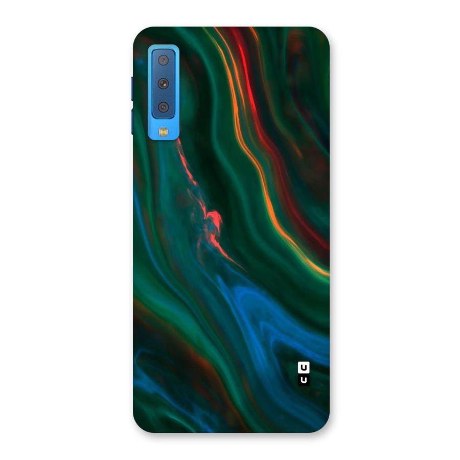 Inverse Marble Back Case for Galaxy A7 (2018)