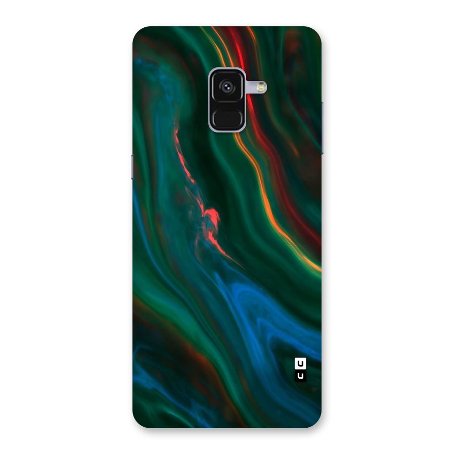 Inverse Marble Back Case for Galaxy A8 Plus