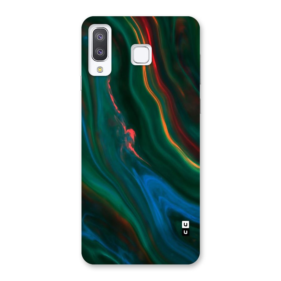 Inverse Marble Back Case for Galaxy A8 Star