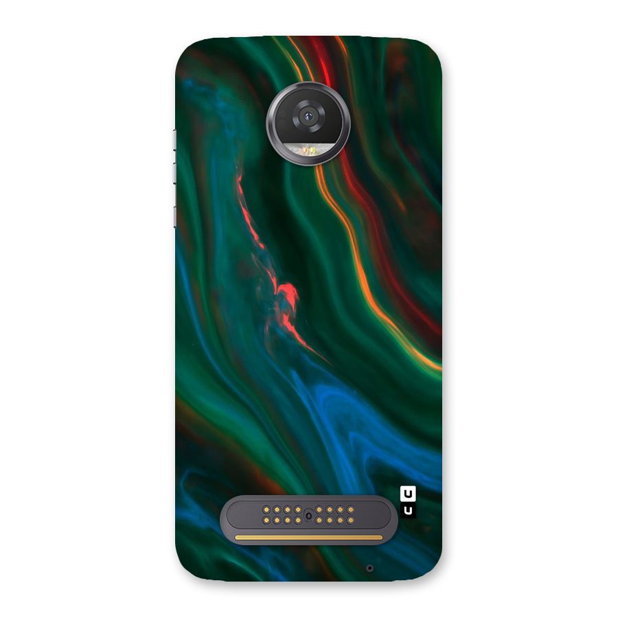 Inverse Marble Back Case for Moto Z2 Play