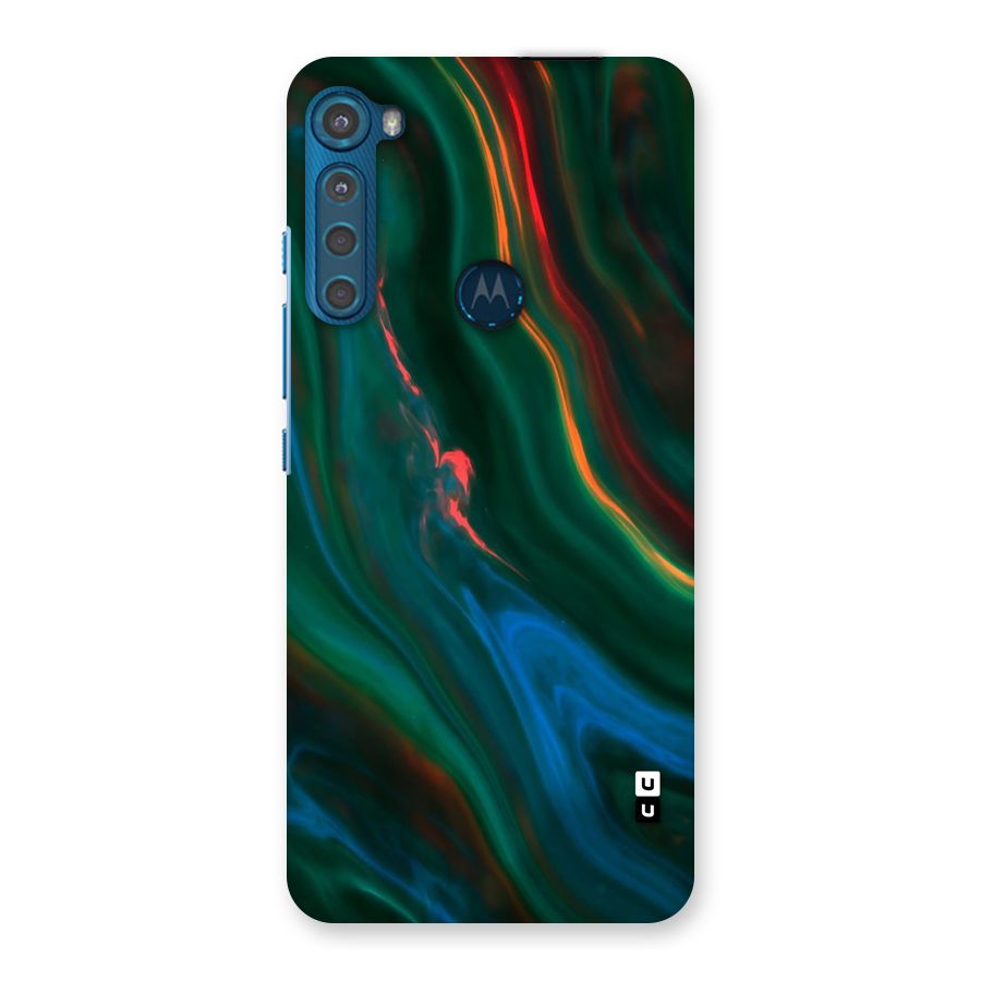 Inverse Marble Back Case for Motorola One Fusion Plus