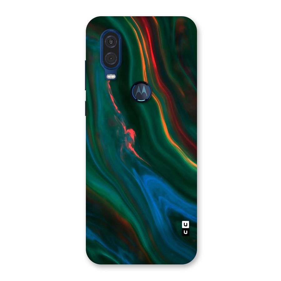 Inverse Marble Back Case for Motorola One Vision