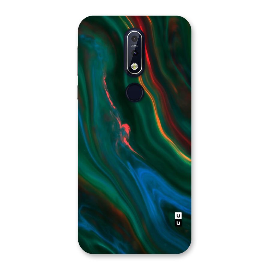 Inverse Marble Back Case for Nokia 7.1