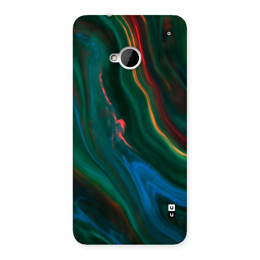 Inverse Marble Back Case for One M7 (Single Sim)