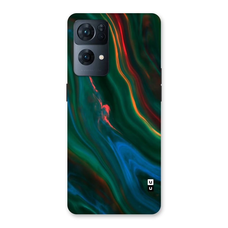 Inverse Marble Back Case for Oppo Reno7 Pro 5G