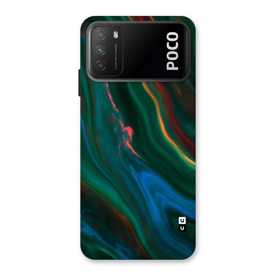 Inverse Marble Back Case for Poco M3