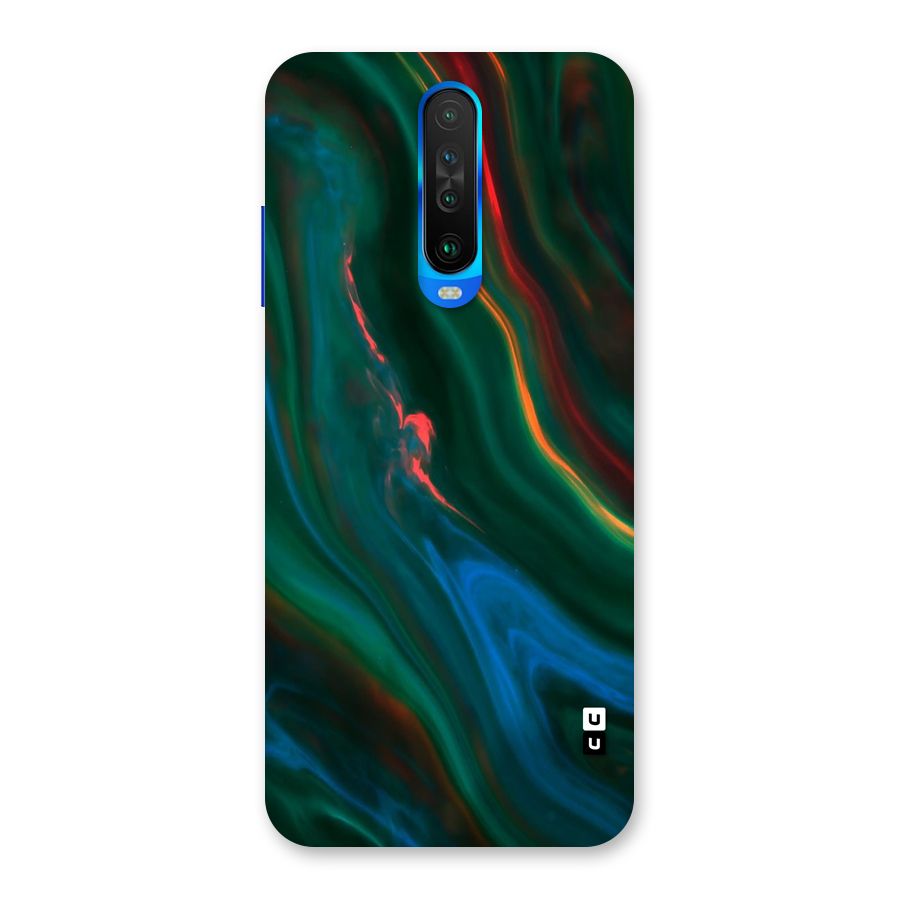 Inverse Marble Back Case for Poco X2