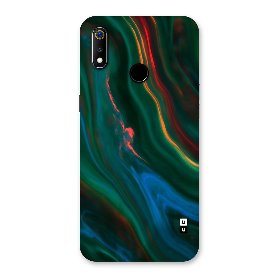 Inverse Marble Back Case for Realme 3
