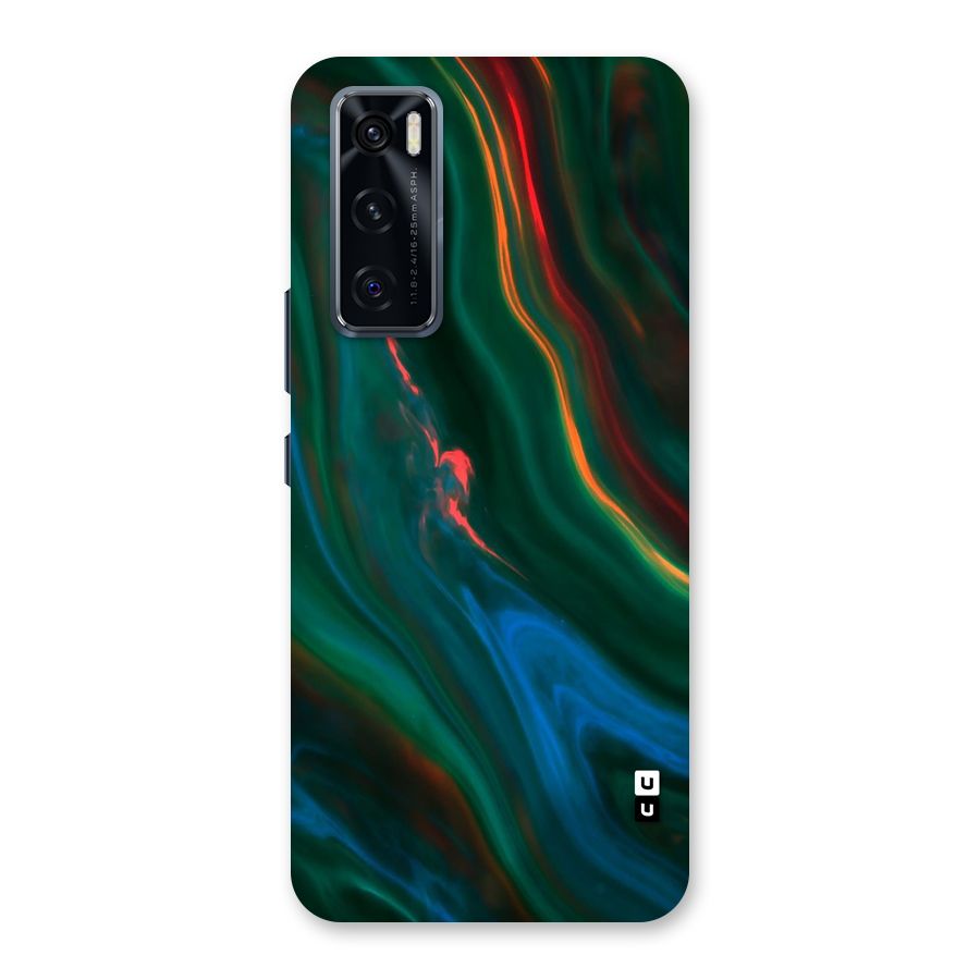 Inverse Marble Back Case for Vivo V20 SE