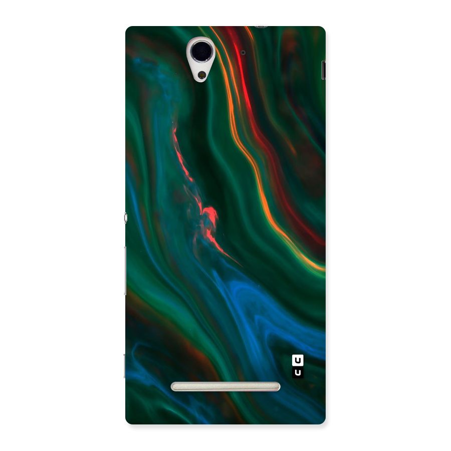 Inverse Marble Back Case for Xperia C3