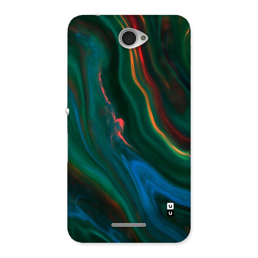 Inverse Marble Back Case for Xperia E4