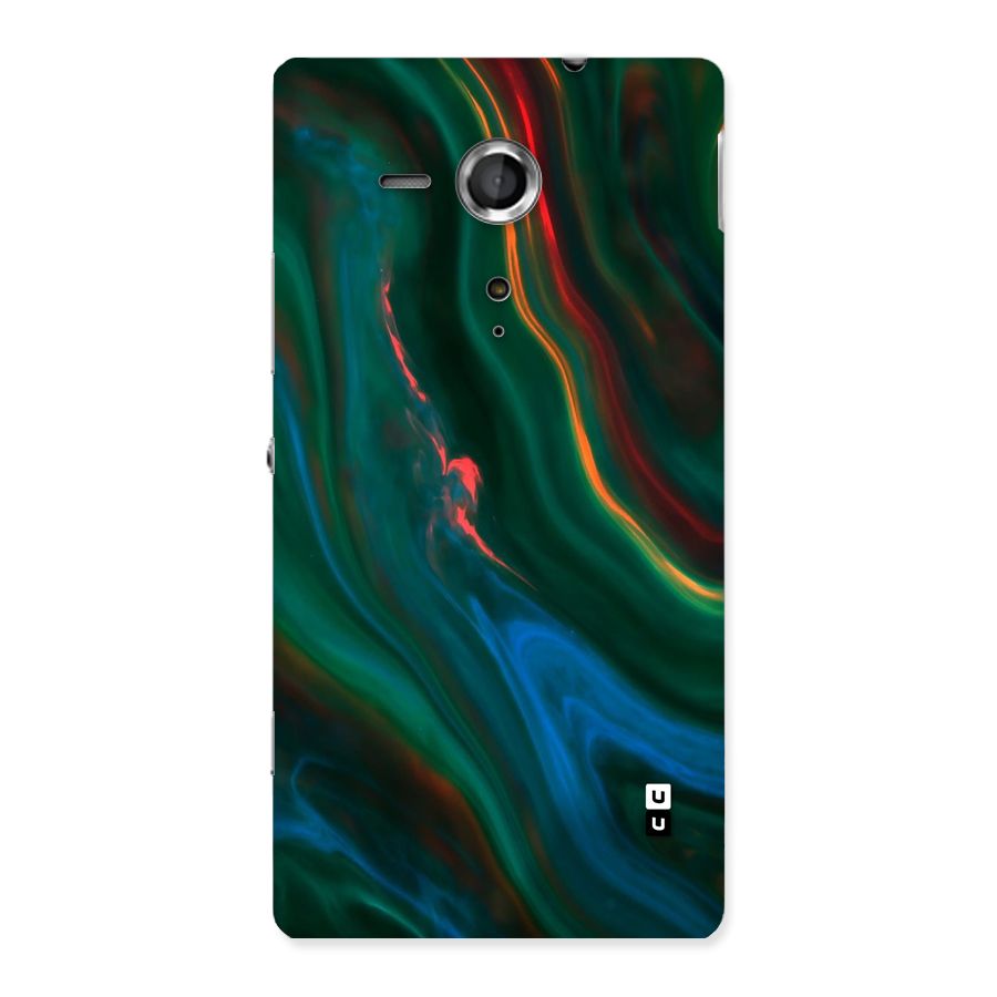 Inverse Marble Back Case for Xperia Sp