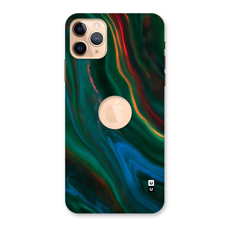 Inverse Marble Back Case for iPhone 11 Pro Max Logo Cut