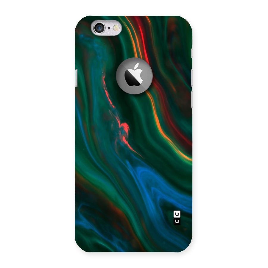 Inverse Marble Back Case for iPhone 6 Logo Cut