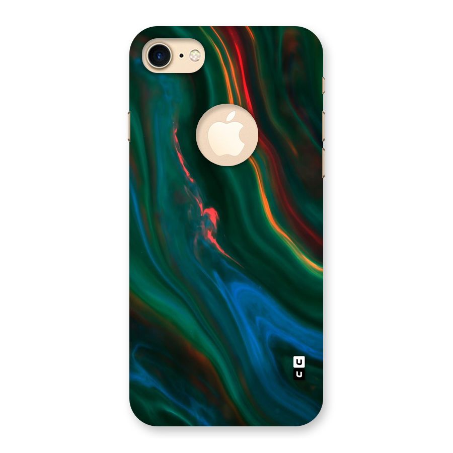 Inverse Marble Back Case for iPhone 7 Logo Cut