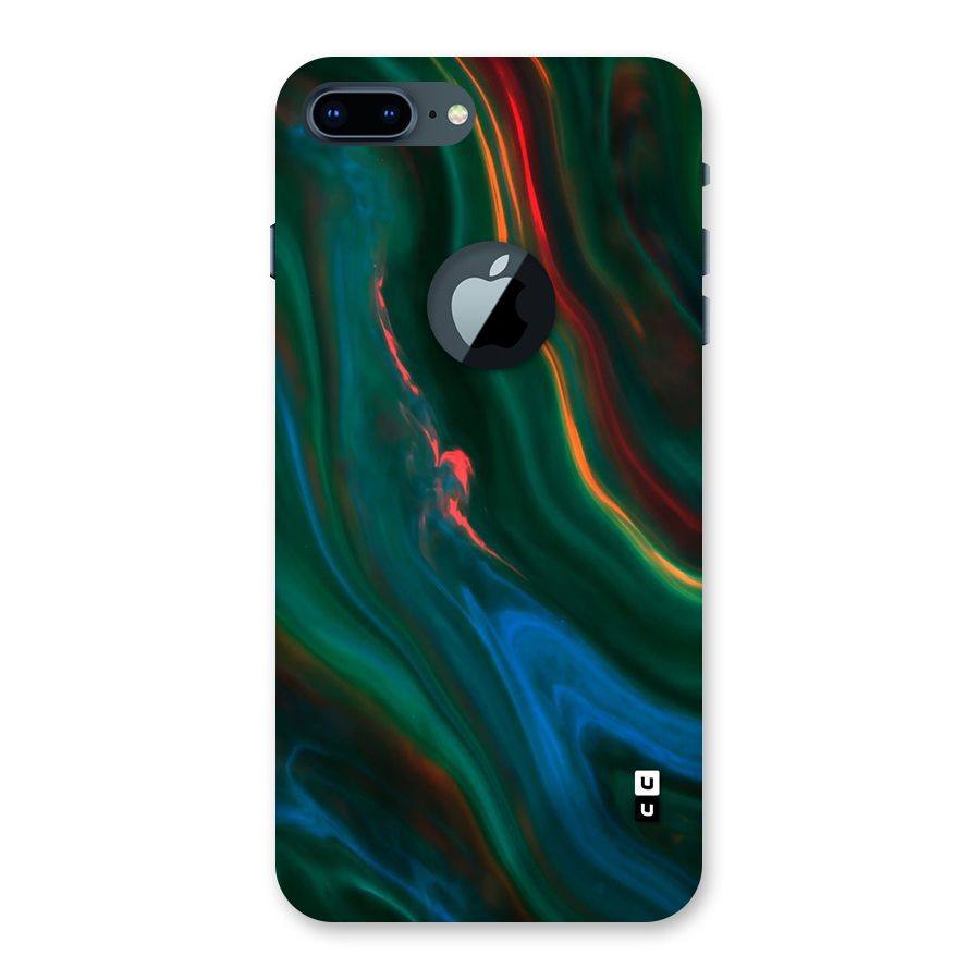 Inverse Marble Back Case for iPhone 7 Plus Logo Cut