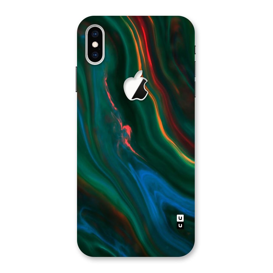 Inverse Marble Back Case for iPhone XS Max Apple Cut